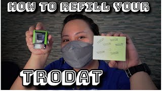 HOW TO REFILL YOUR TRODAT 4910 │ MINNIE VILLENA