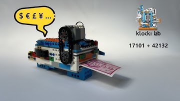 Lego Boost 17101: Hand-built ATM