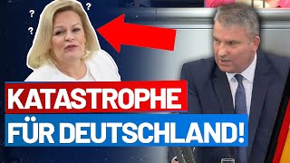 Es reicht: Die Innenministerin ist eine Katastrophe? für Deutschland Martin Hess - AfD-Fraktion BT
