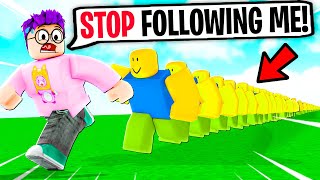 Can We Go MAX LEVEL In ROBLOX NOOB TRAIN!? (FUNNY ROBLOX GAME!)