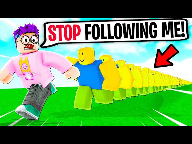 Can We Go MAX LEVEL In ROBLOX NOOB TRAIN!? (FUNNY ROBLOX GAME!) class=