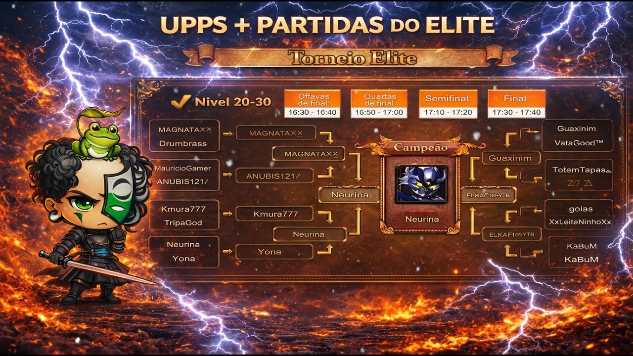 [DDTANK BRASIL] MAIS ALGUNS UPPS NA CONTA E TODAS PARTIDAS DO ULTIMO ELITE!!