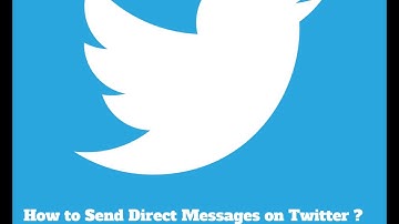 How to send a direct message on twitter ? EXTREMELY SIMPLE !