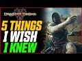 Avoid this mistake 5 things i wish i knew before playing dragons dogma 2