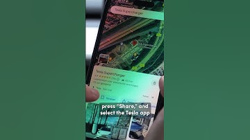 How to send the navigation route to your Tesla👀