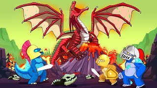 Poor Baby Godzilla vs Kong Life: Kong and Godzilla Kingdom vs the Ultimate Dragon | Godzilla Cartoon