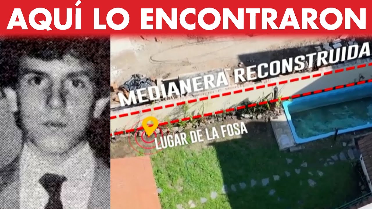 Caso Diego Fernández Lima: El LUGAR DEL ENTIERRO ¿Qué signos encontraron en sus restos?