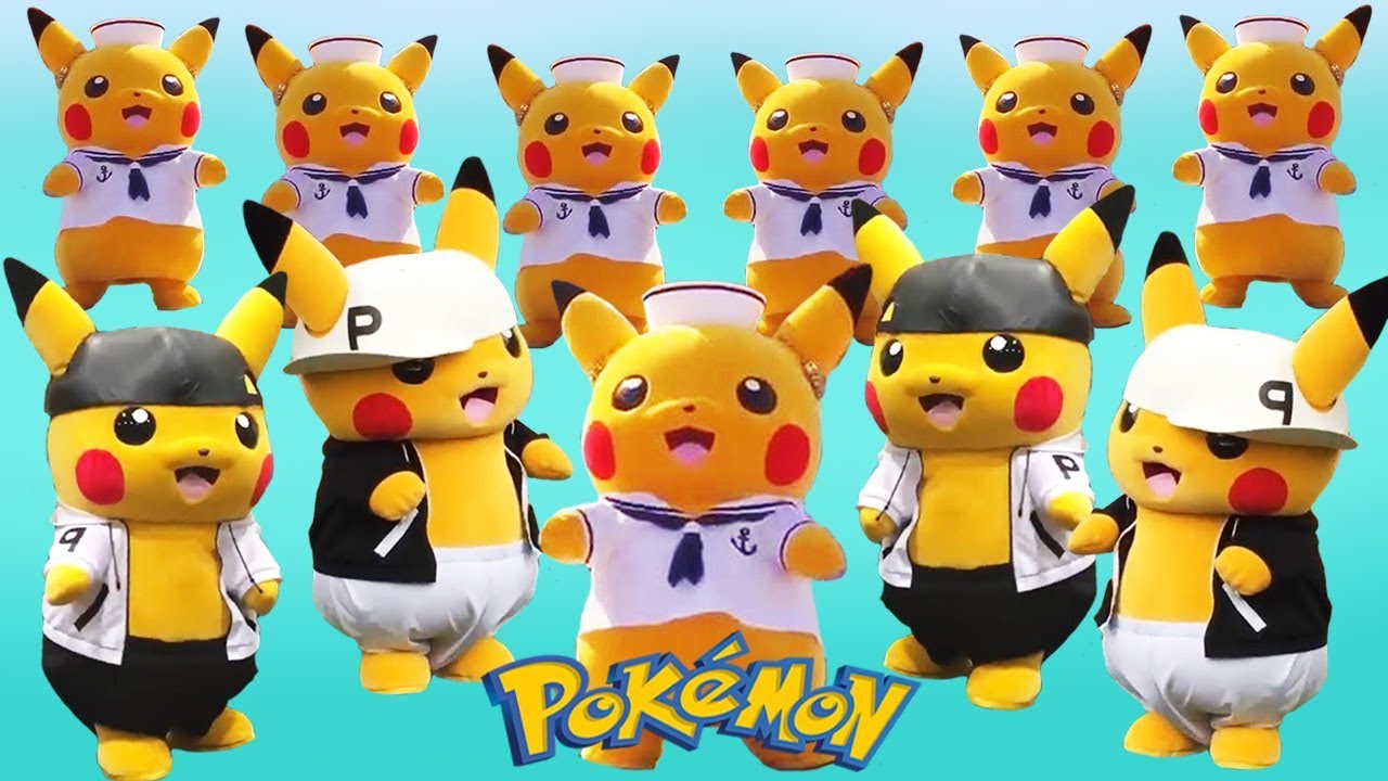 Pokemon Pikachu Dance Song - Baby Shark Songs NEW COMPILATION
