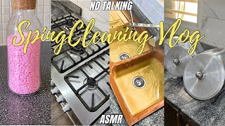 7am Spring clean with me vol. 8 | Deep clean kitchen| laundry| clean motivation| story of gym crush.