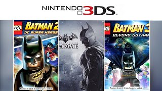 Batman Games for 3DS