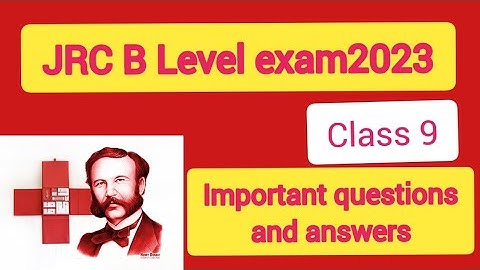 JRC B leval  Exam 2023  questions and answers