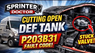 I Cut Open a DEF Tank | The Real Cause of P203B31 Fault Code