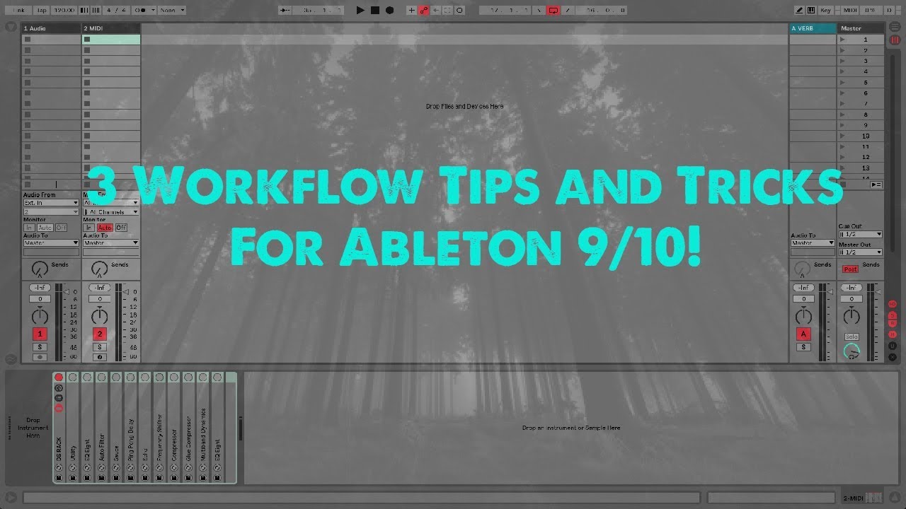 3 Workflow Tips and Tricks For Ableton 9/10! - YouTube