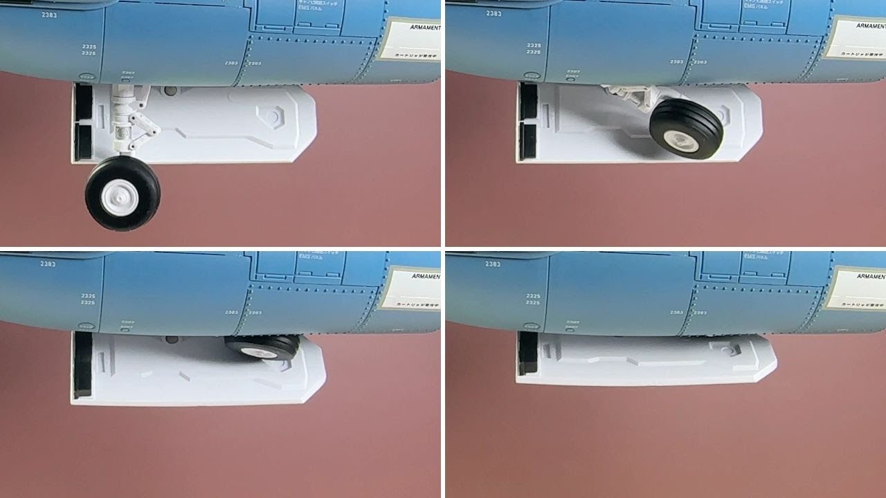 How to Automatically Close the Landing Gear Doors on the F-2