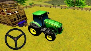 Indian Farming Tractor 3D Game New Android iOS Tractor Farming Game All Level Naresh Gameplay screenshot 1