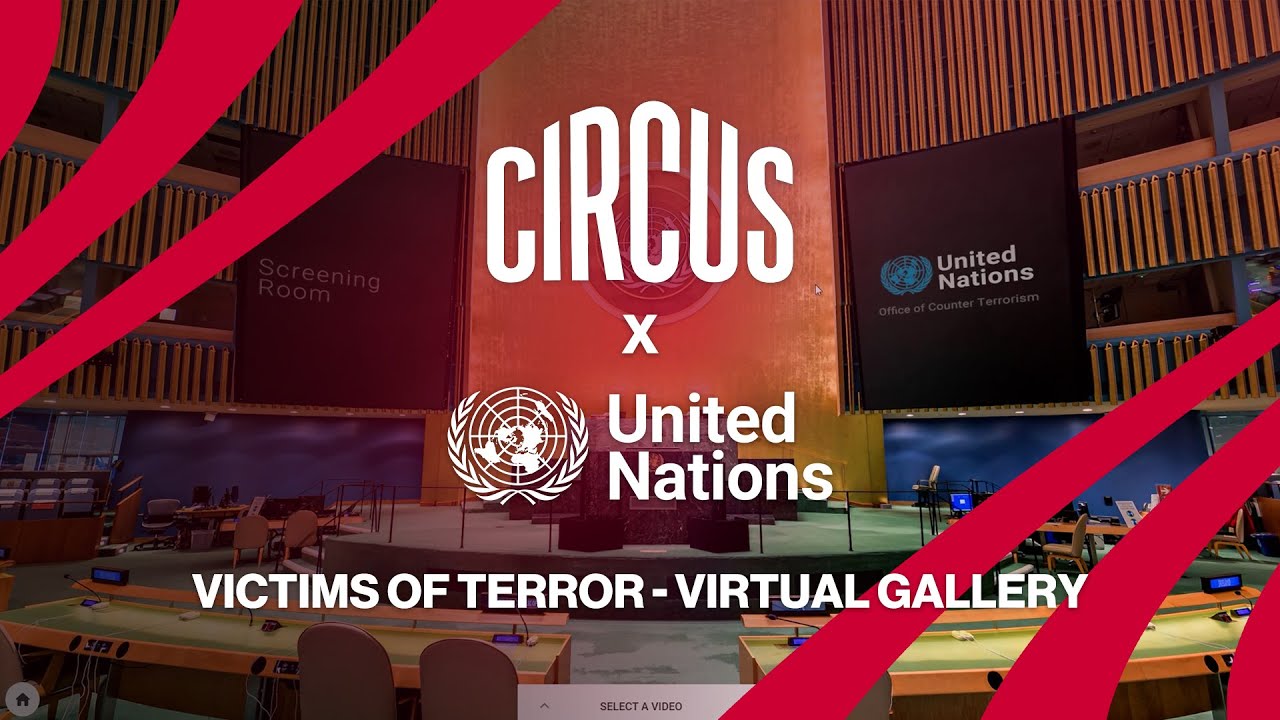 Victims of Terror Virtual Exhibition | United Nations Immersive Web Experience