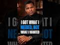 I Got What I Needed, Not What I Wanted. Denzel Washington Motivation. #motivation #denzelwashington