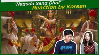 Nagada Sang Dhol Reaction by korean |Goliyon Ki Raasleela Ram-leela| Deepika Padukone |Ranveer Singh