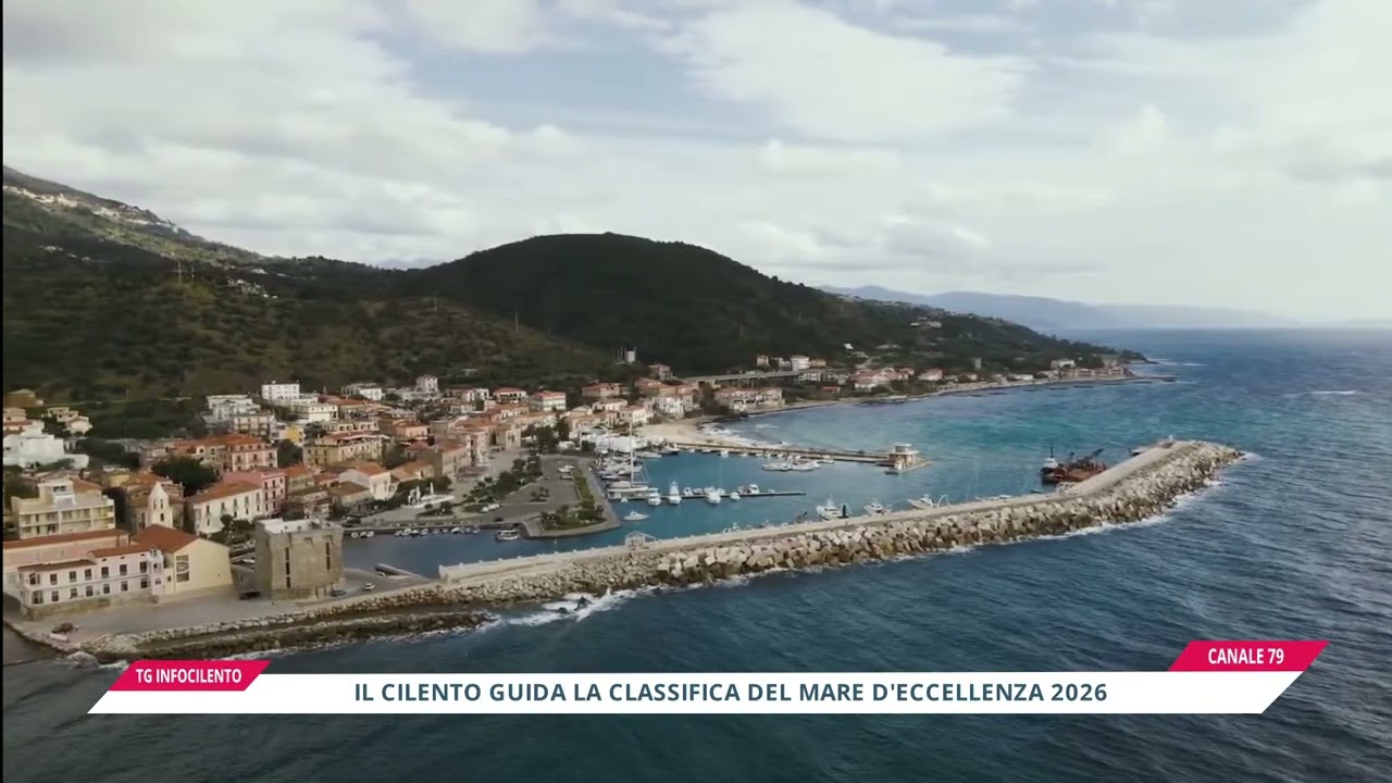Turismo sostenibile, il Cilento guida la classifica nazionale del mare d'eccellenza 2026