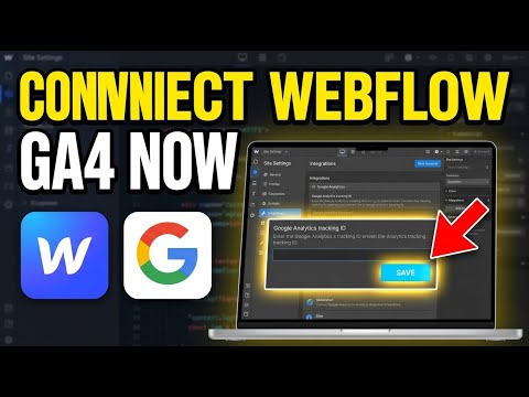 How to connect Webflow to Google Analytics - Quick Tutorial