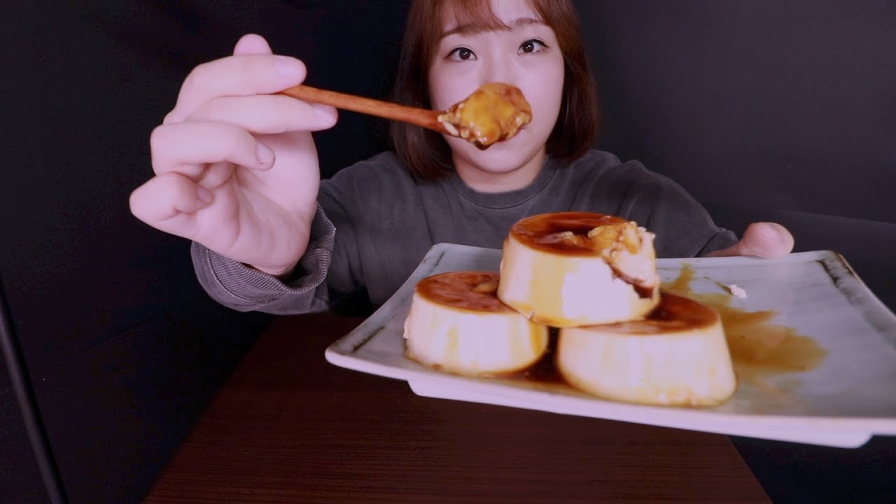 수다 먹방 ASMRㅣ이마트 판나코타 푸딩ㅣ의식의 흐름대로..커피 안먹어..