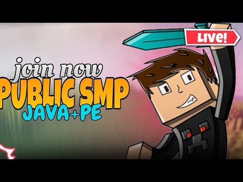 MINECRAFT DAY 7 | PUBLIC SMP LIVE PLAY WITH SUBSCRIBER | JAVA + PE 1.19 ...