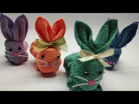 How to make microfiber TOWEL BUNNY