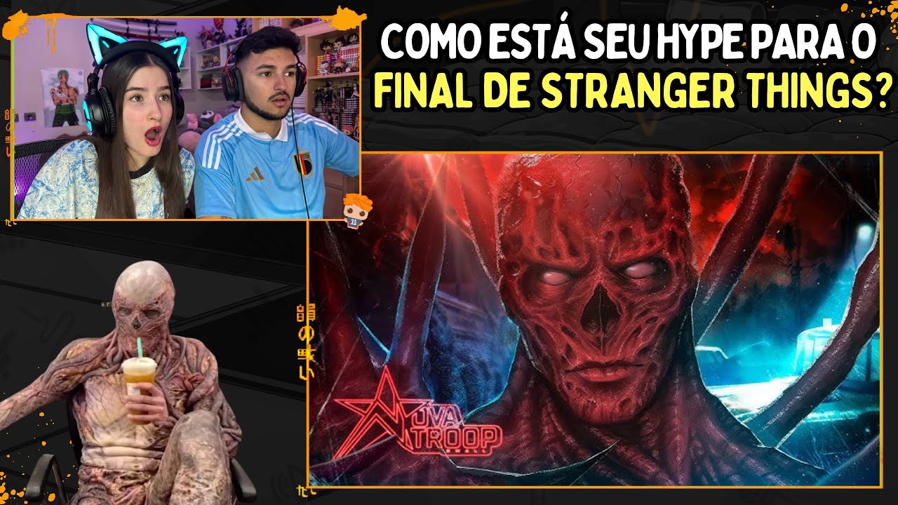 Apenas um Vecna - Upside Down | Novatroop (Stranger Things) | React