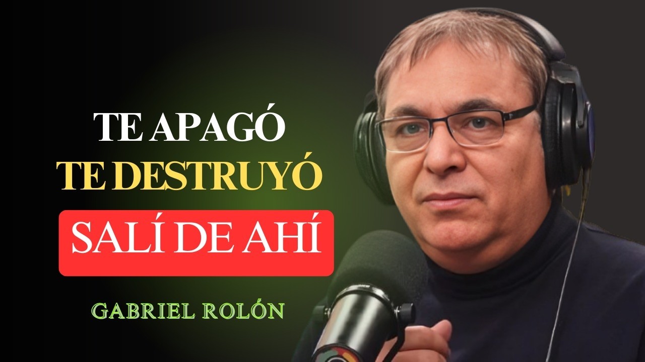Recupera tu alegría tras la persona equivocada: Gabrial Rolón