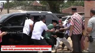 Detik-detik penusukan Bapak Wiranto (Menko Polhukam)