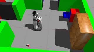 Task and Motion Planning with Toyota HSR (Simulation)