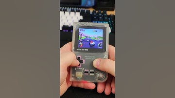 Gameboy Pi Pocket #gaming #retrogaming#gameboy #raspberrypi #cnc #shorts