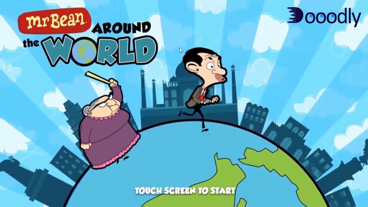 Mr Bean Around the World Game Play Dooodly YouTube