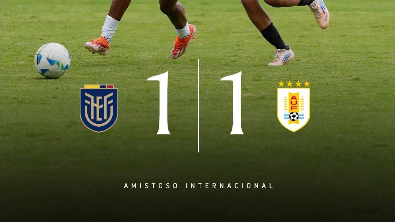RESUMEN Ecuador vs Uruguay (1-1) | Amistoso Internacional Femenino