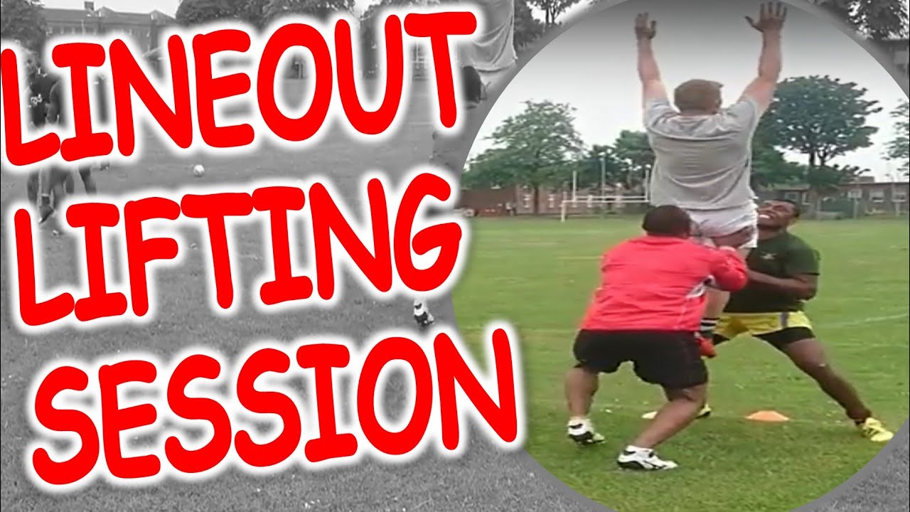 RUGBY LINE OUT JUMPING DRILL YouTube