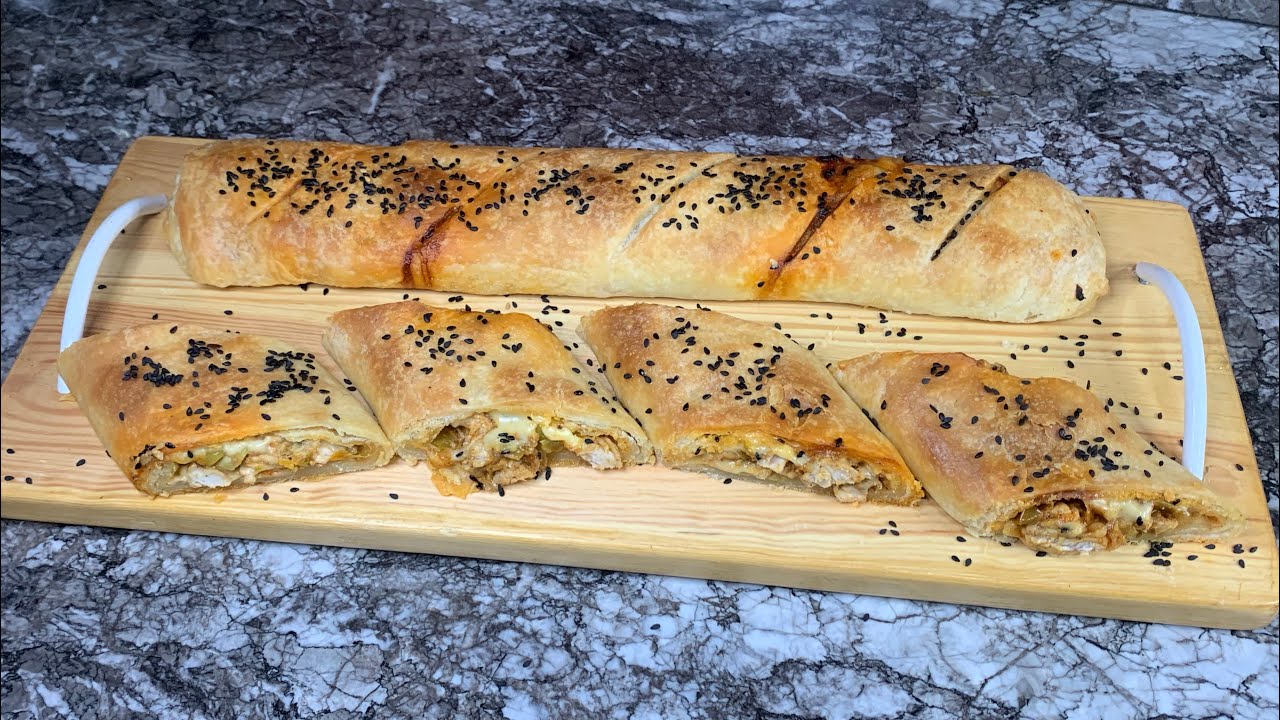 ملوي باچيط شهر رمضان 🌙🌙🥖🥖 معمر 🫔🫔 بطريقة جديدة كيجي لذيذ 🤤 شهوى منو