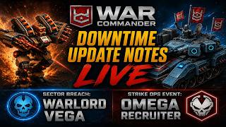 War Commander Live: Downtime Update Notes - Strike Ops - Omega Recruiter