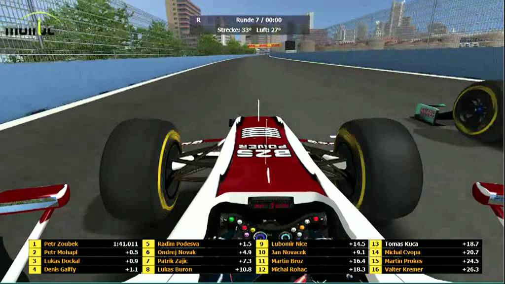 rFactor F1Liga.eu European GP 2012 FULL RACE