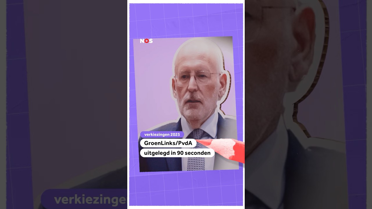 GroenLinks/PvdA uitgelegd in 90 seconden