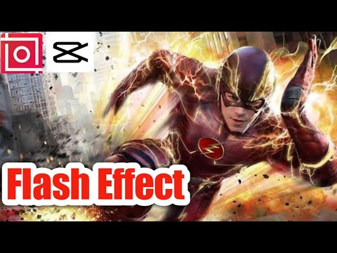 How to make the flash effect using capcut and inshot. (Tutorial)