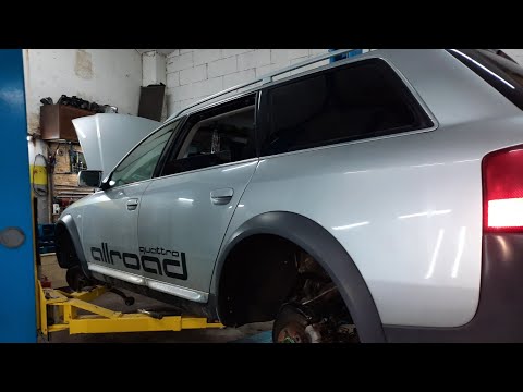 Audi allroad c5 2.7. Стук в Рулевой Рейки!