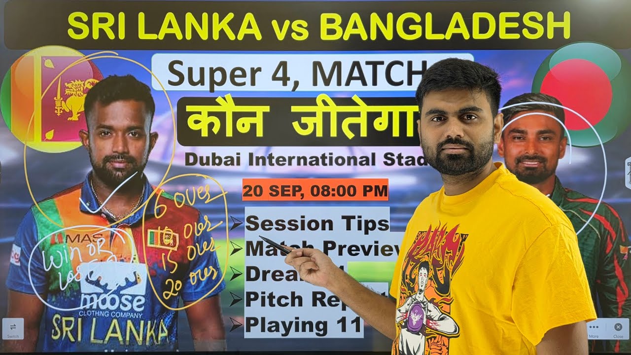 Sri lanka vs bangladesh asia cup 2025 super four match prediction, sl vs ban today match prediction