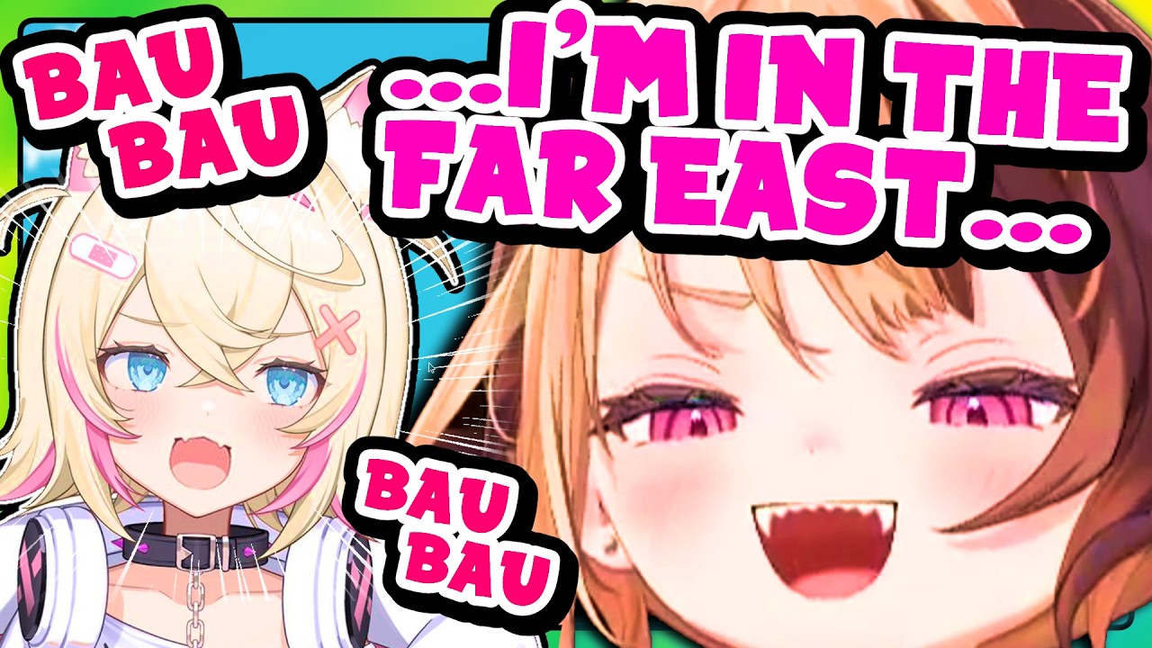 Gigi gets exposed by 'Fuwamoco' going crazy in the background