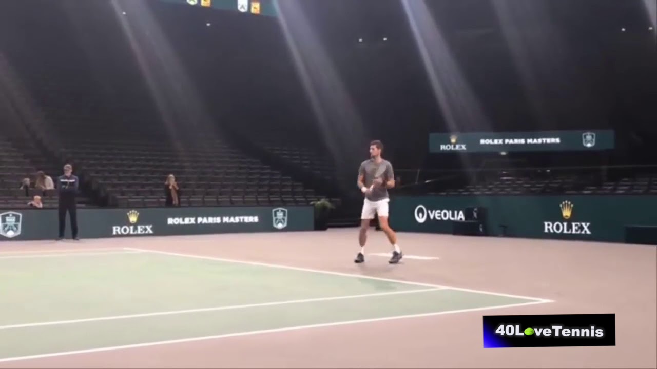 djokovic paris masters 2018