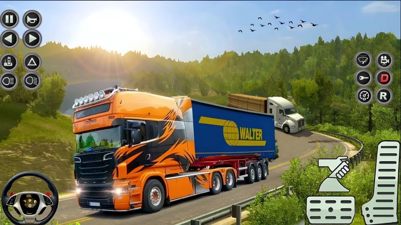 Truck Simulator : Euro 3D 🚛 | Real European Truck Driving Gameplay