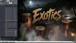 Free Afro House Drum Kit 2026 Download |  Sample Pack Download [Exotics]