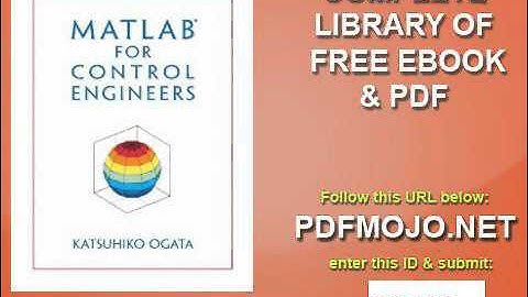 MATLAB for Control Engineers