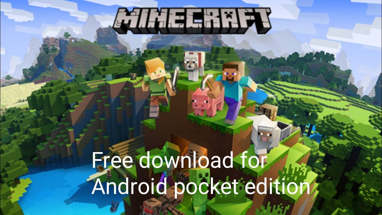 Minecraft pocket edition free download for Android YouTube