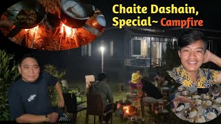 Chaite Dashain, Special Campfire Samsher Gurung In The Homestay Itahari -Tarahara