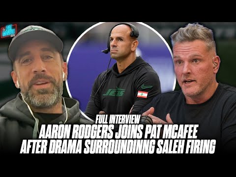 Thumbnail for Aaron Rodgers Joins Pat McAfee After Massive Drama Around Robert Saleh Firing (Full Interview)